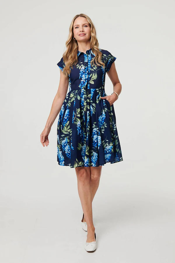 Christine Floral Aline Dress