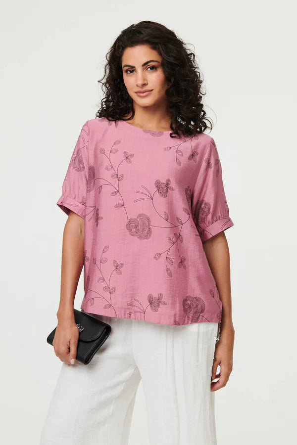 Breanna Floral Blouse