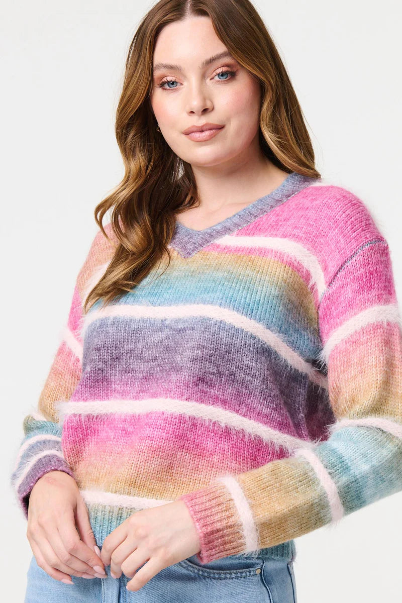 Cotton Candy Skies Sweater