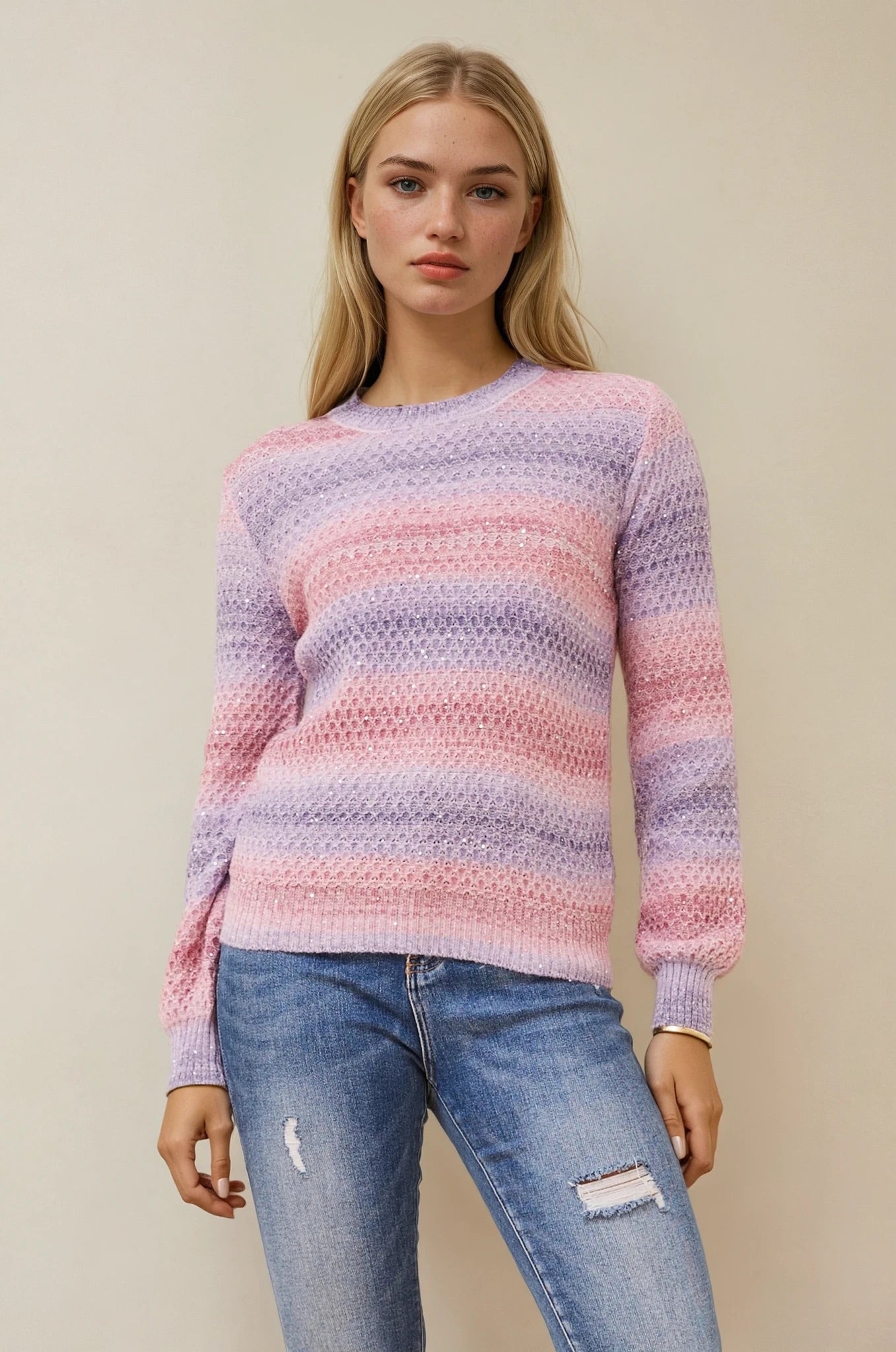 Cotton Candy Skies Knit