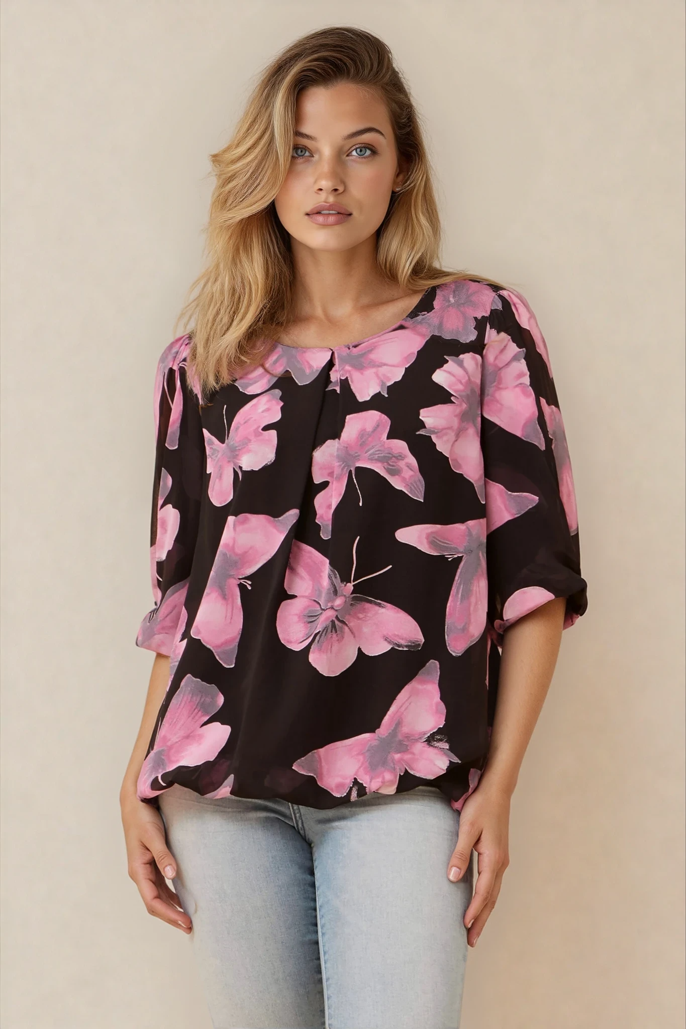 Flutter Bloom Blouse