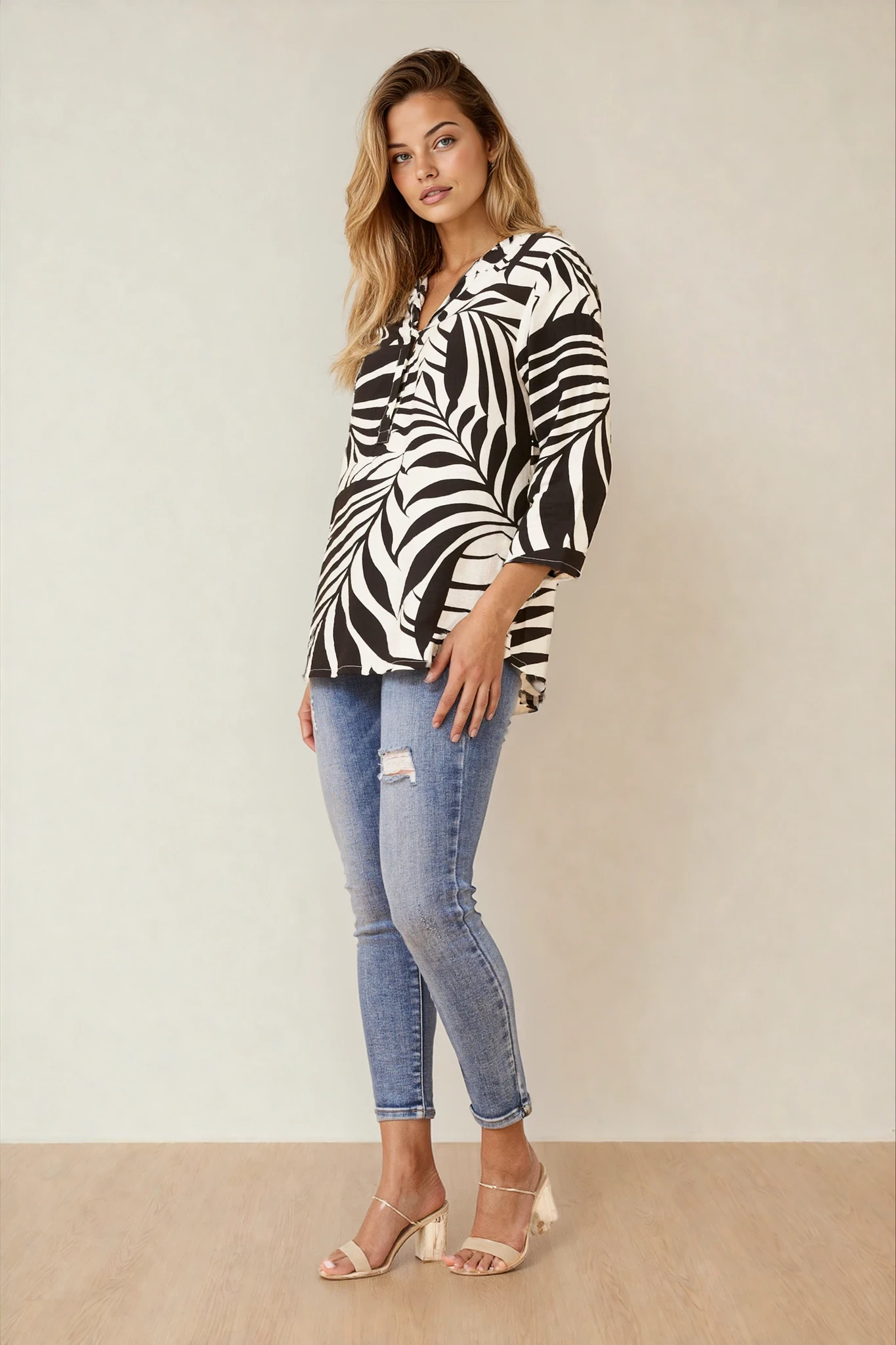 Archana Patchwork Boho Top