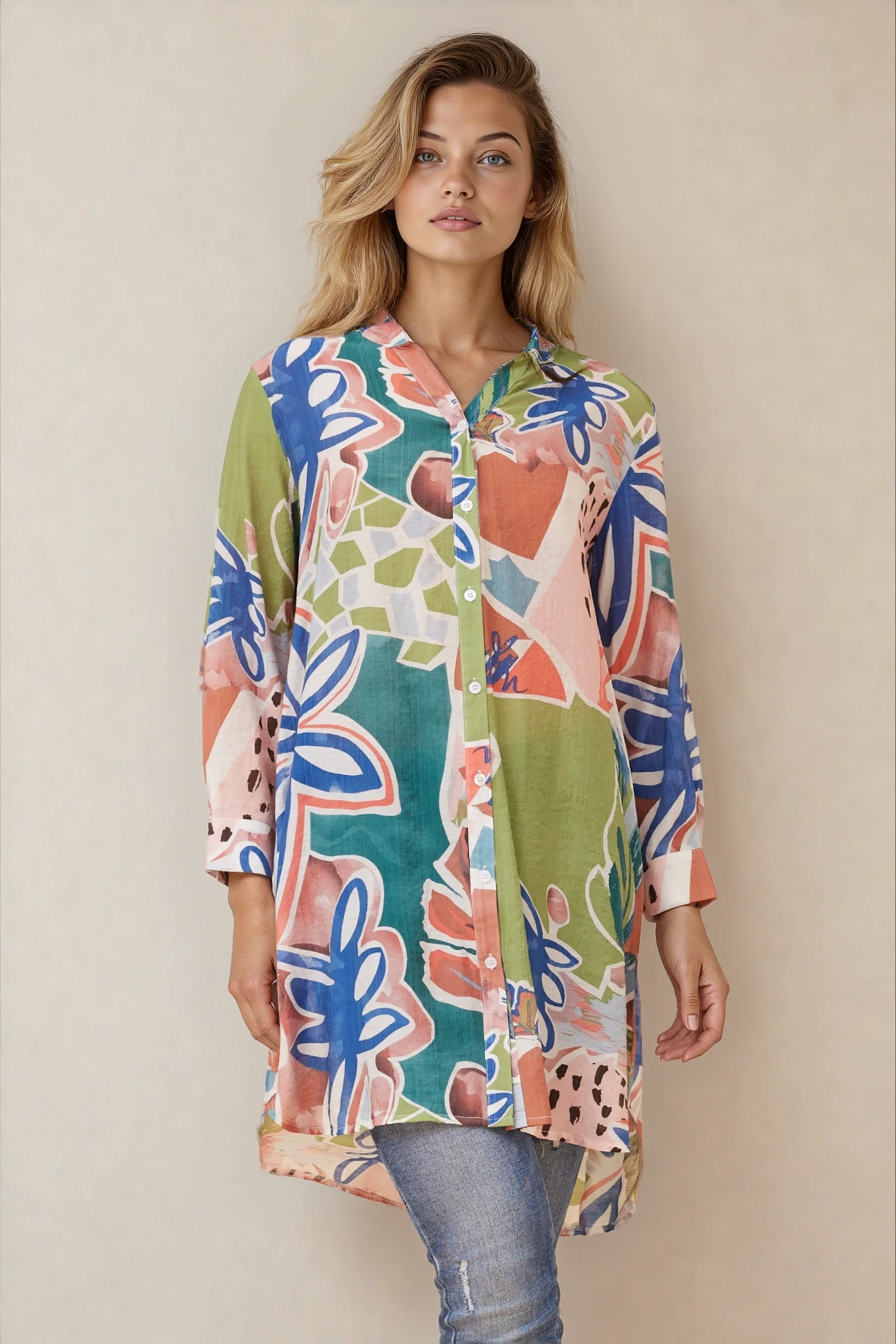 Tropica Bloom Shirt Dress