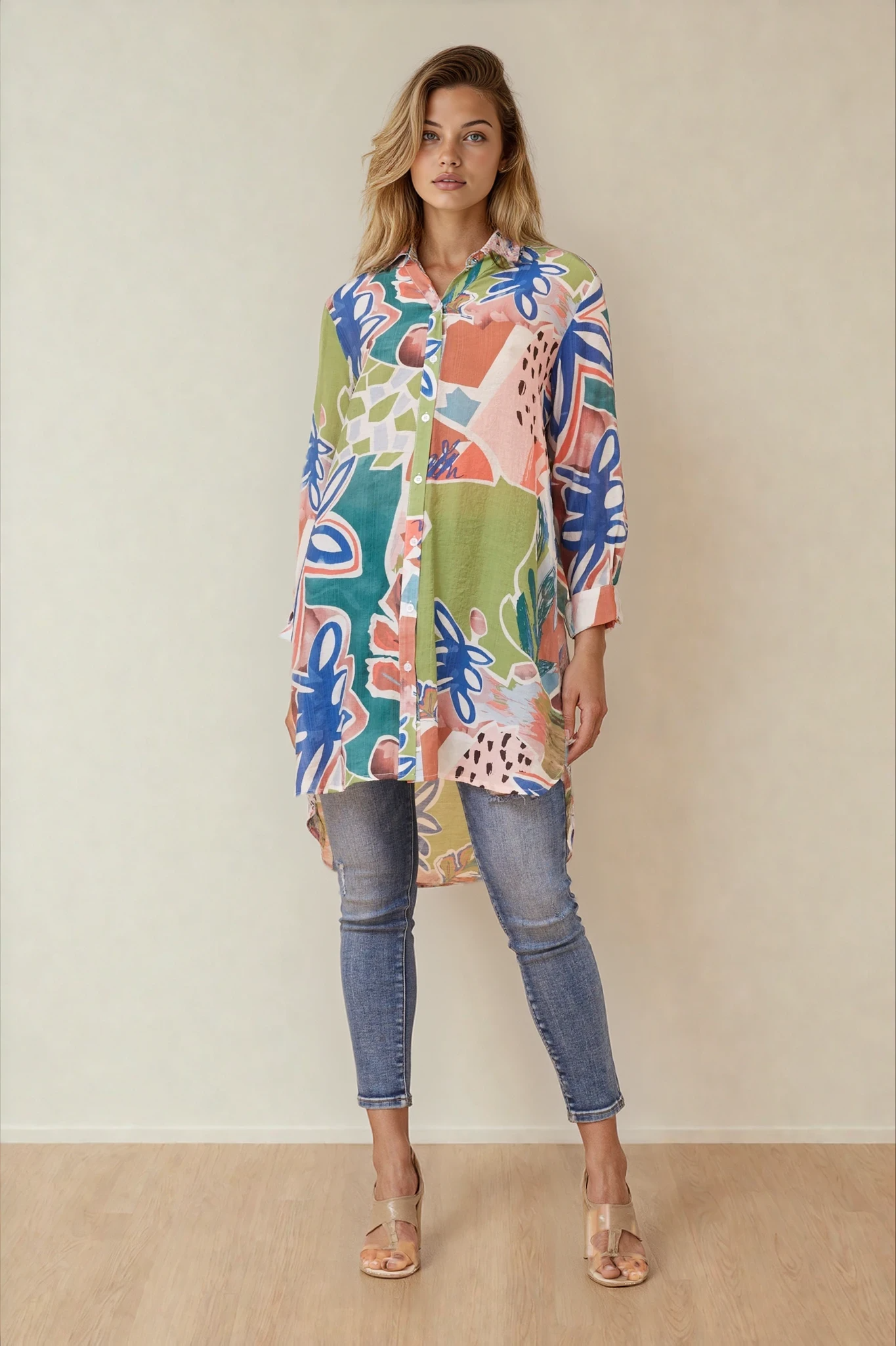 Tropica Bloom Shirt Dress