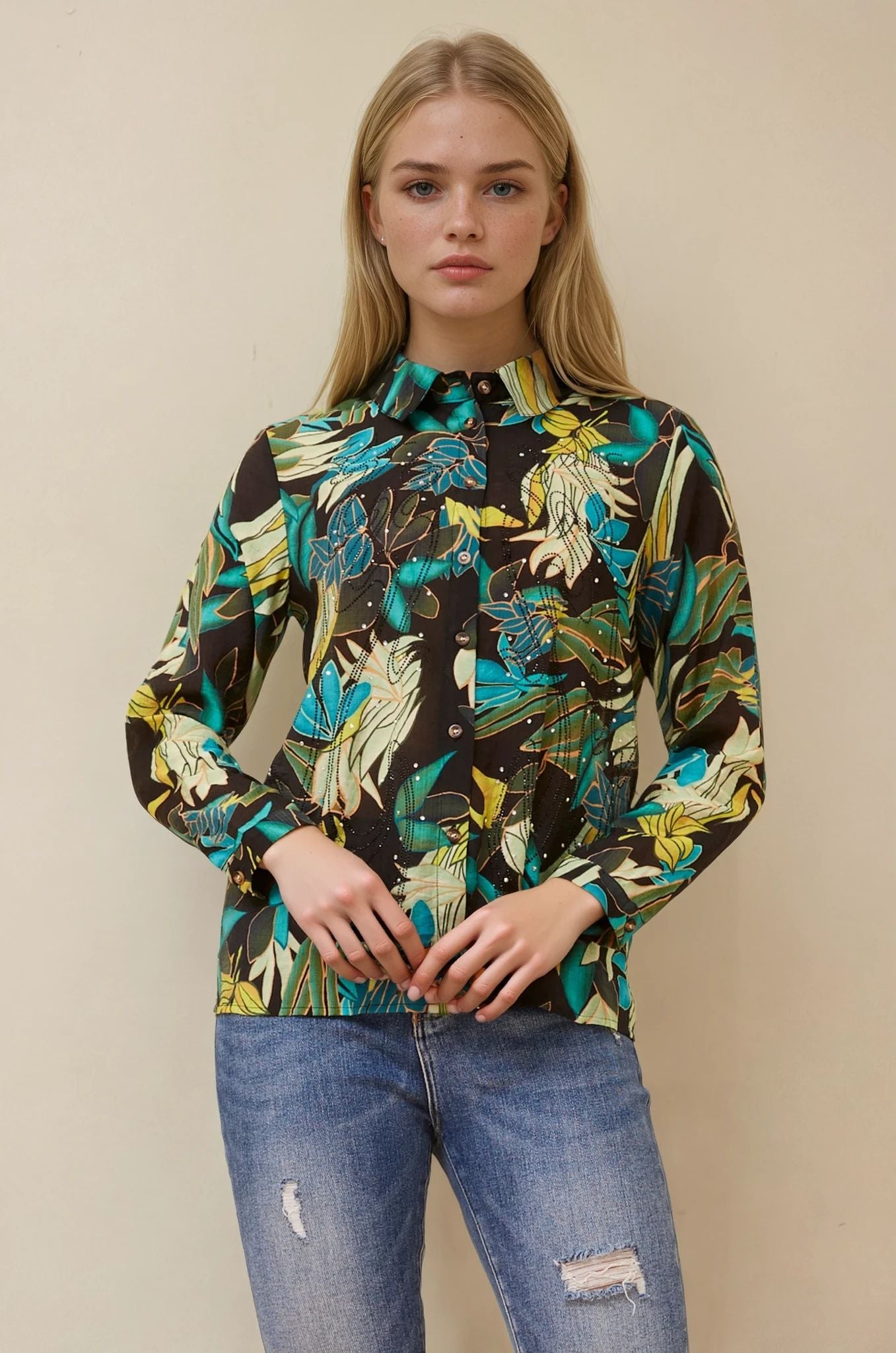 Jungle Muse Printed Shirt