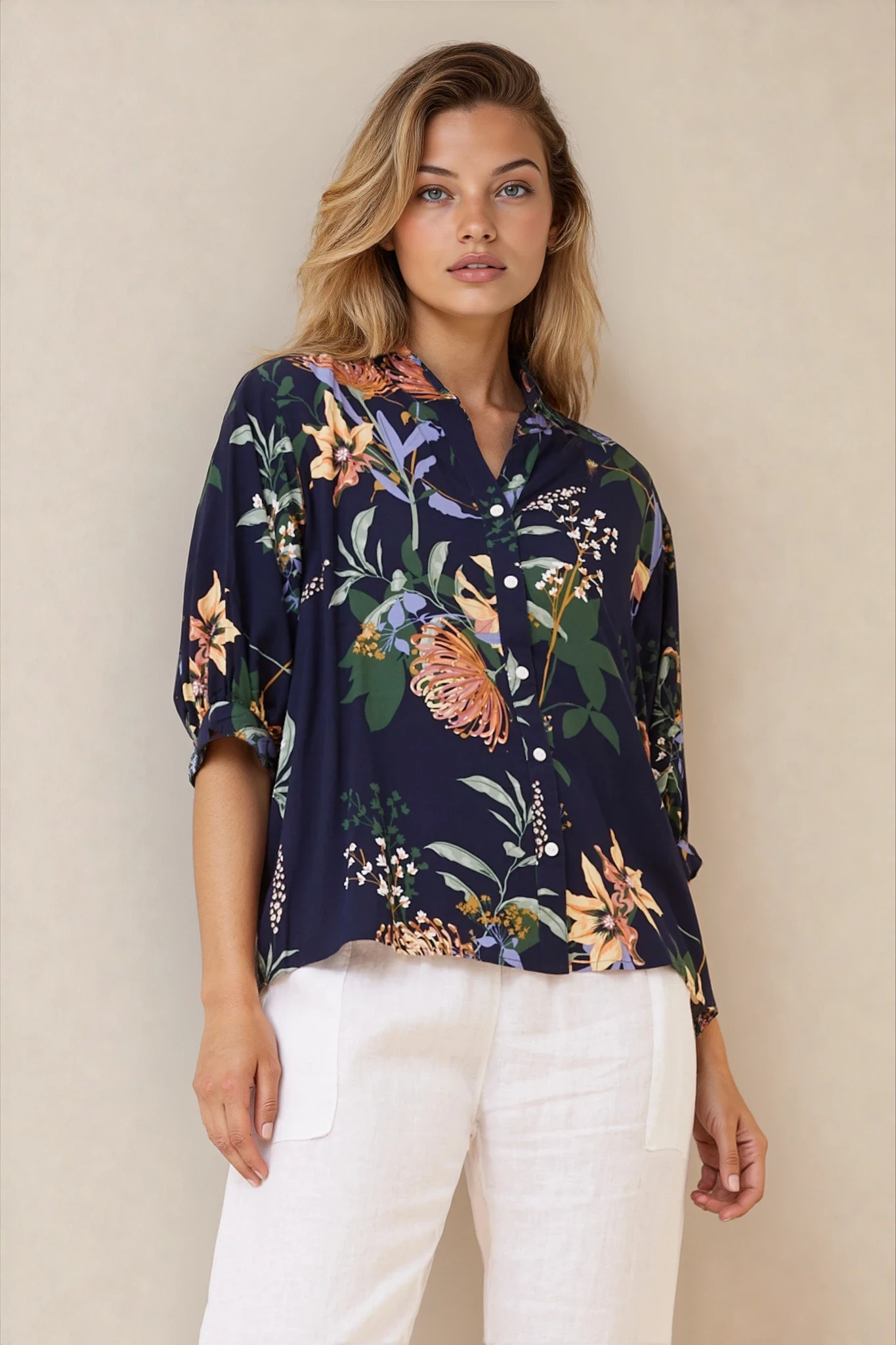 Belina Botanical Bloom Shirt