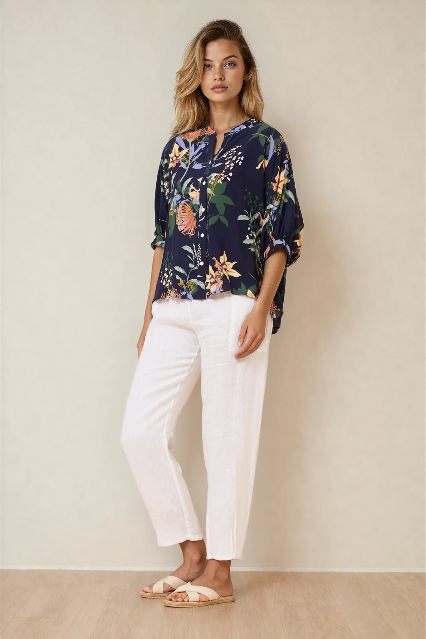 Belina Botanical Bloom Shirt