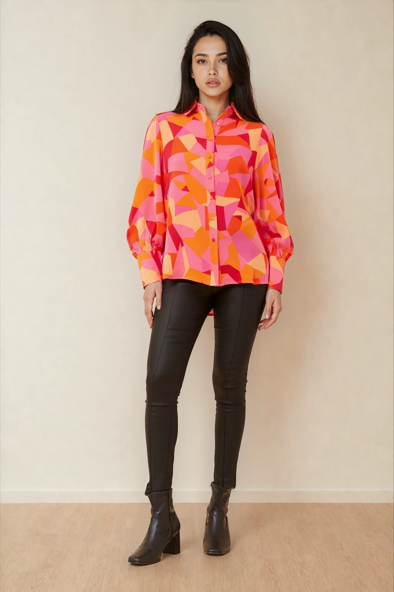 Chloe Abstract Blouse