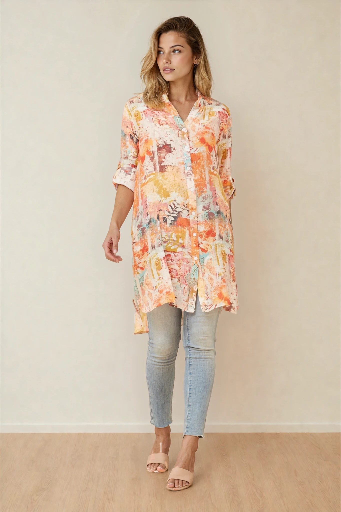 Janson Abstract Sunset Shirt