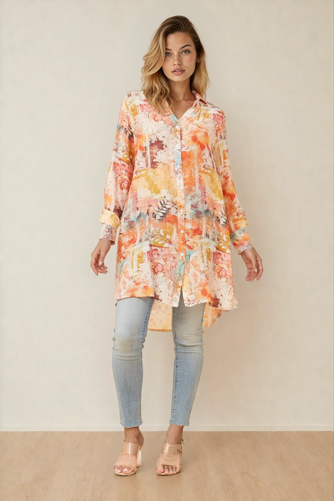 Janson Abstract Sunset Shirt