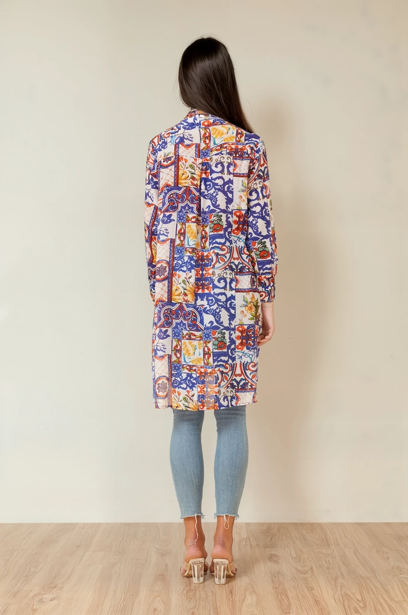 Lucia Mosaic Tunic Shirt